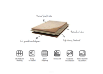 Panneau de sol marron 10 mm - 2