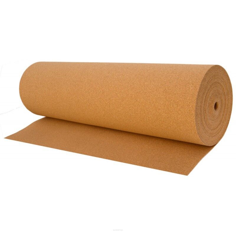 SPD UK Rouleau De Sous-couche Liège – 10 M X 35 Mm X 4 Mm – Pour Modélisme Ferroviaire Et Travaux Manuels – Épaisseur 4 Mm