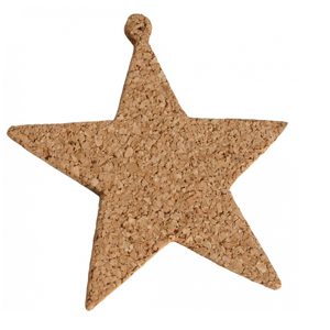 décoration-de-noël-en-liège-en-forme-de-l-étoile-naturelle